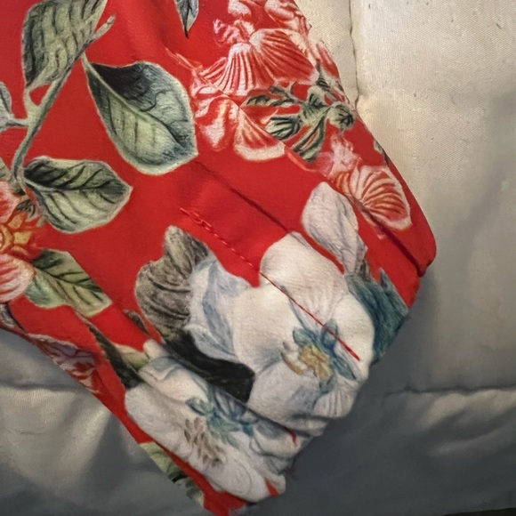 Red floral H&M Dress - Picture 3 of 5